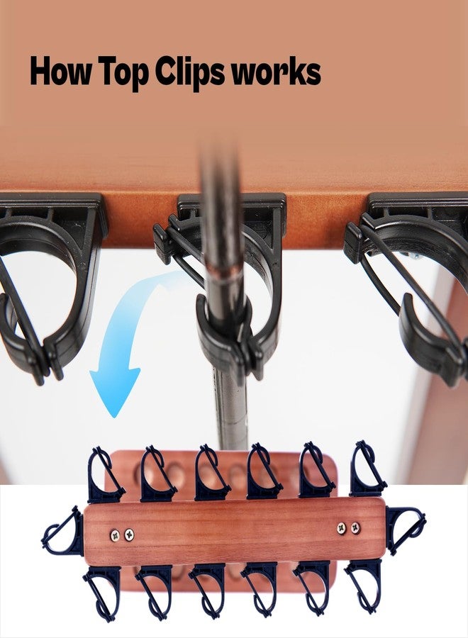 VEYWANE Fishing Rod Storage Racks, 100% Wood Floor Stand Fishing Pole Holders for Garage of 14 Rods or Combos - Image 4