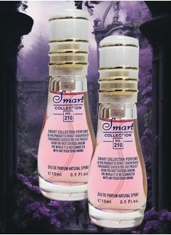 Smart collection 2 Pieces Smart Perfume Number 210 For Women 15ml EDP  - Image 1