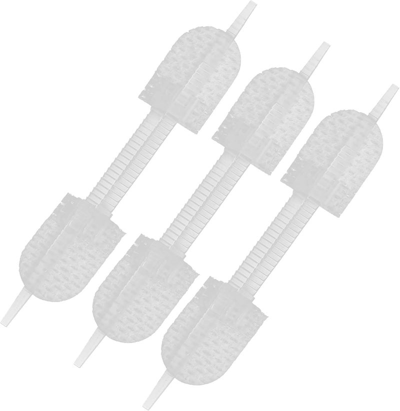 Zip Adhesive Wound Closure Strips 3pcs 45x10mm Breathable First Aid Bandages Portable Seam-Free Care for Outdoor Injury and Medical Use - Image 1