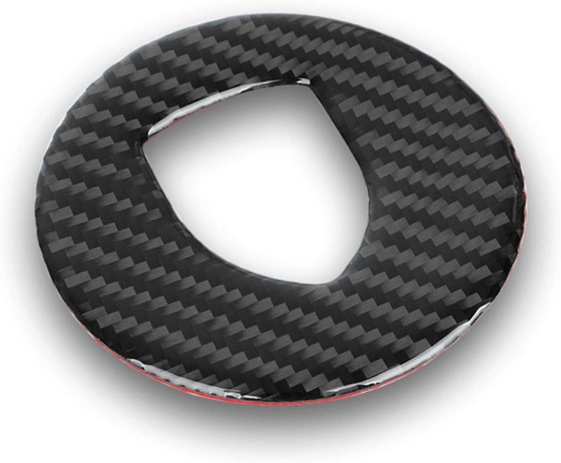 Wivplex Carbon Fiber Steering Wheel Center Decal Cover - Image 1