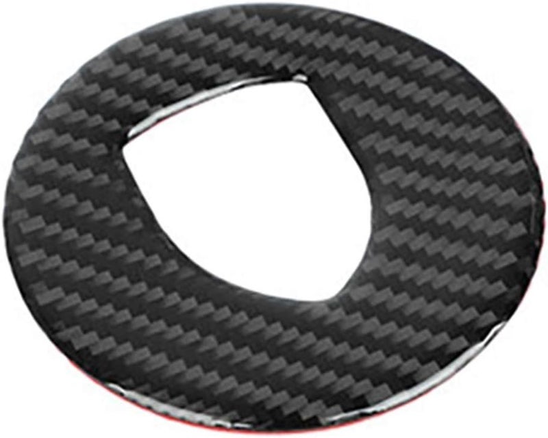 Wivplex Carbon Fiber Steering Wheel Center Decal Cover - Image 2