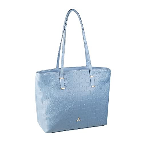 Mochi Women Tote bag (66-8301-Light Blue) - Image 5