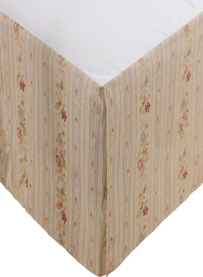 Greenland Home Fashions تنورة سرير عتيقة من غرينلاند هوم، مقاس كوين، متعددة الألوان - Image 3