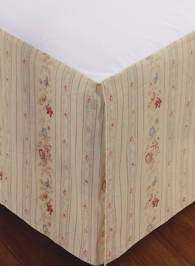 Greenland Home Fashions تنورة سرير عتيقة من غرينلاند هوم، مقاس كوين، متعددة الألوان - Image 2