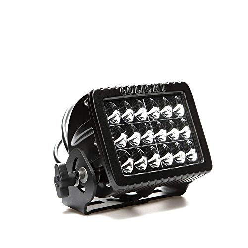 Golight|GXL Performance Spotlight LED Permanent Mount Flood Light For Work Trucks, Boats, RVs and More Marine Grade - Black - Image 3