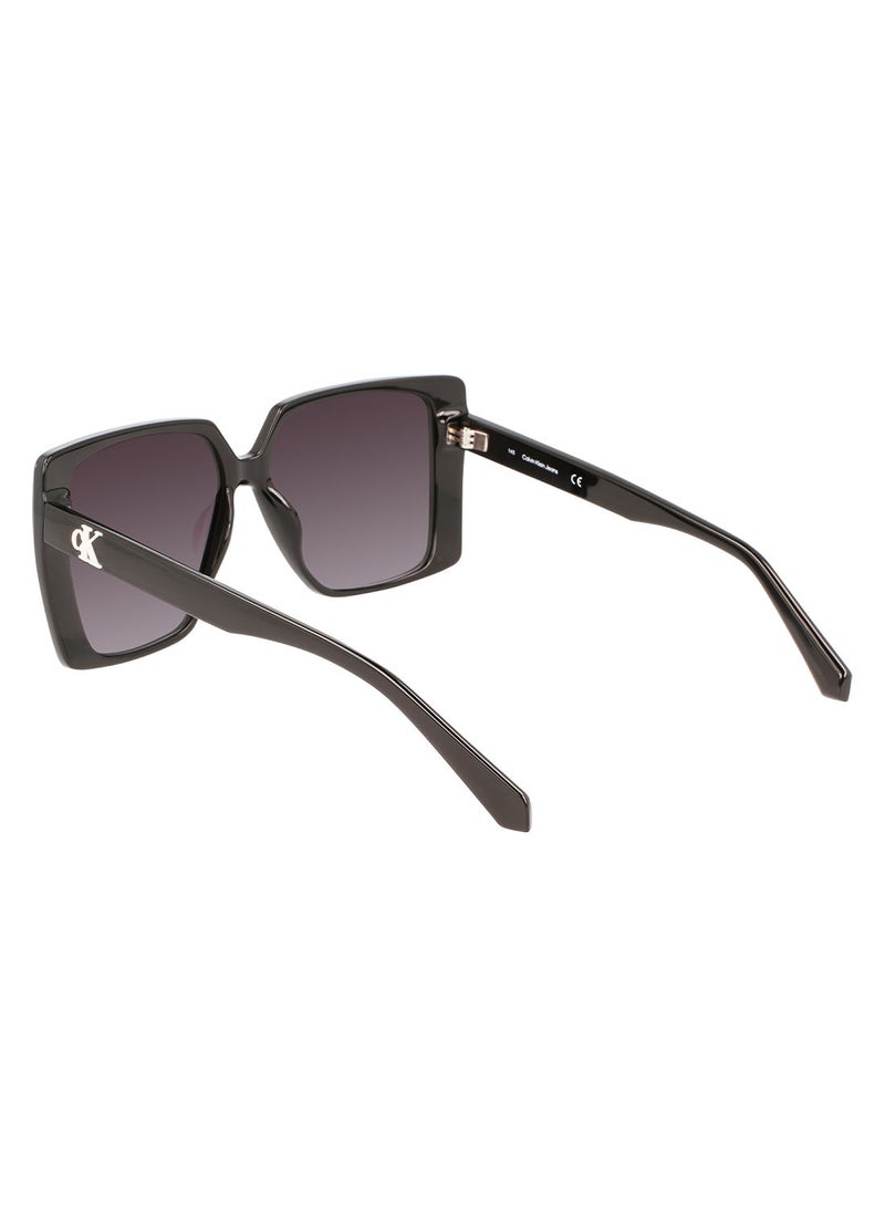 Calvin Klein Jeans Full Rim Injected Square Calvin Klein Jeans Sun Ckj22607S 5614 (001) Black - Image 3