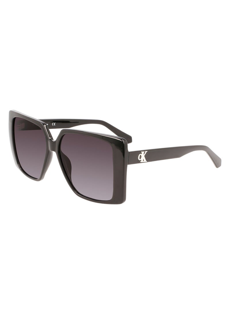 Calvin Klein Jeans Full Rim Injected Square Calvin Klein Jeans Sun Ckj22607S 5614 (001) Black - Image 1
