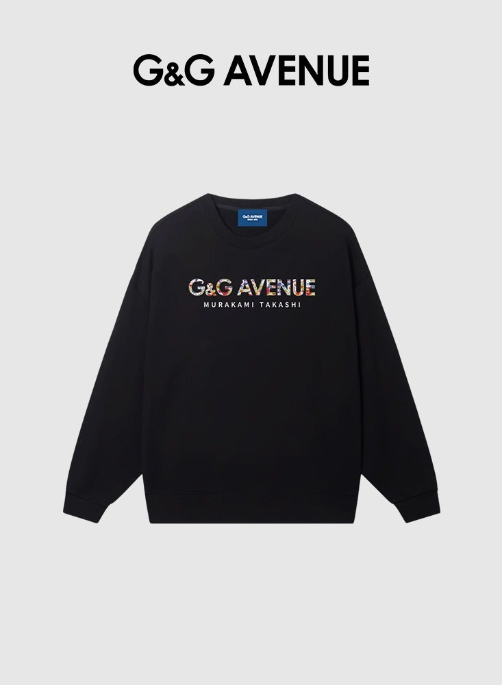 G&G AVENUE Spring and Autumn Men's Fashion Muscle Sports Shirt Sports Leisure Fitness Gym Running Loose Long Sleeve Comfortable Round Neck Long Sleeve  - Image 3