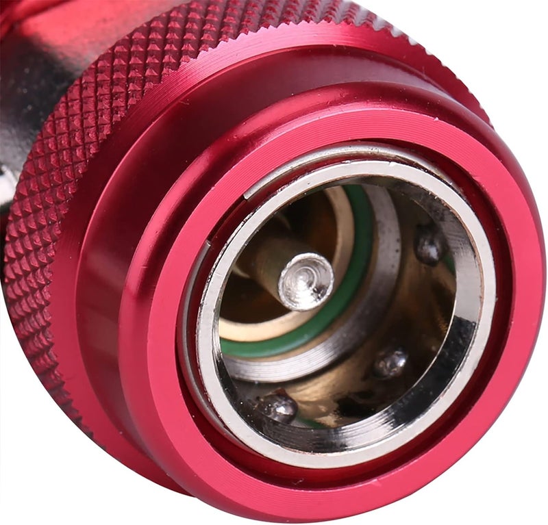 Zerodis R134A A C Quick Coupler, High, for Valve Access Systems, Side Mounting for A C Set (red high Voltage) - Image 3