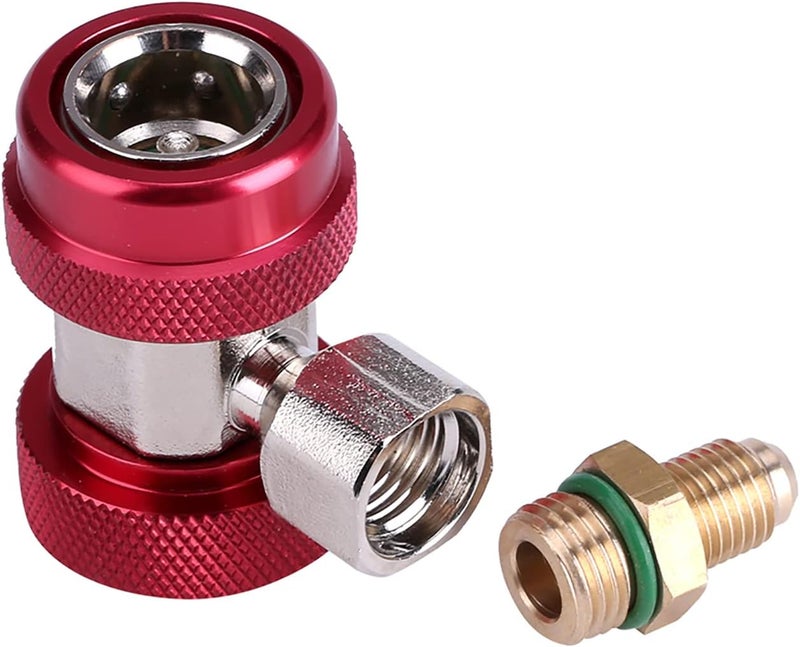 Zerodis R134A A C Quick Coupler, High, for Valve Access Systems, Side Mounting for A C Set (red high Voltage) - Image 5
