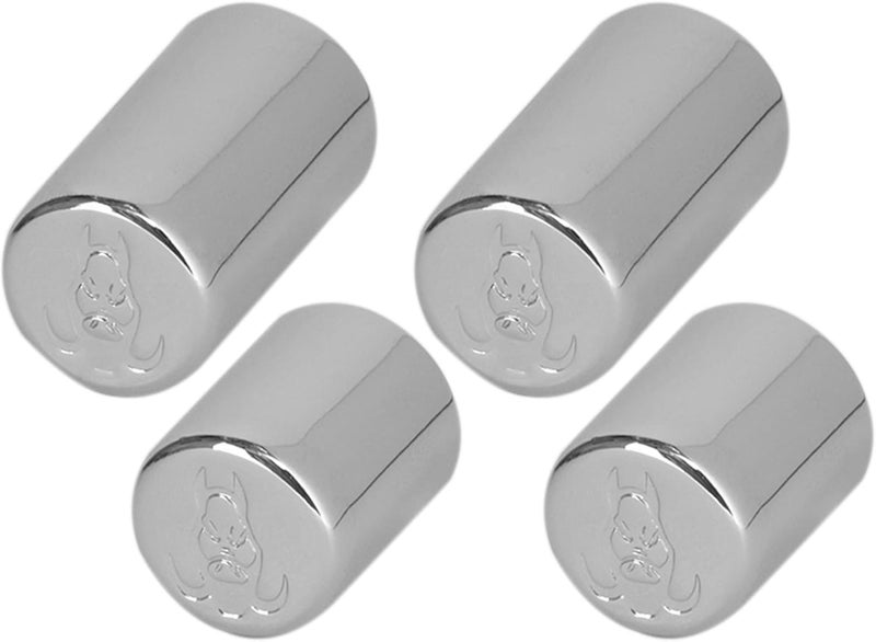 Hogworkz® Docking Hardware Cover Kit for Harley Davidson - Chrome - Image 1