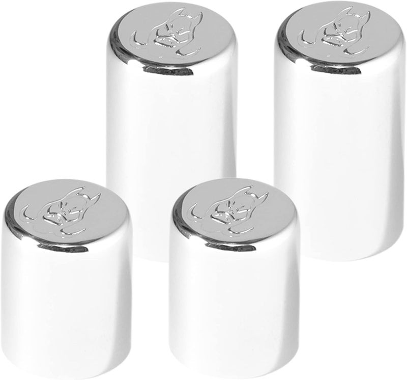 Hogworkz® Docking Hardware Cover Kit for Harley Davidson - Chrome - Image 3