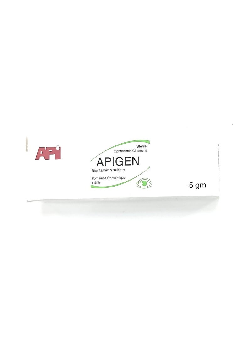 API Sterile ophthalmic ointment 5gm