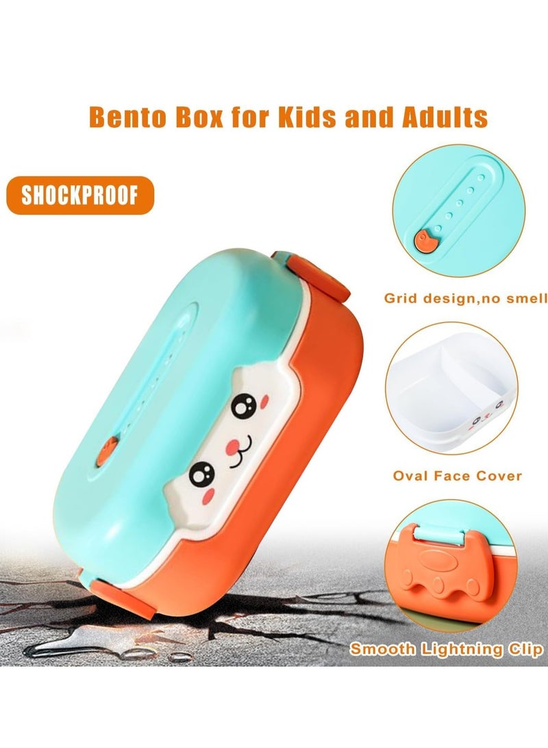 Lunch Box for Kids School, Food u0026 Snack Container for Kids u0026 Adults, Dishwasher u0026 Microwave Safe,BPA u0026 PVC Free,Leakproof - Image 4
