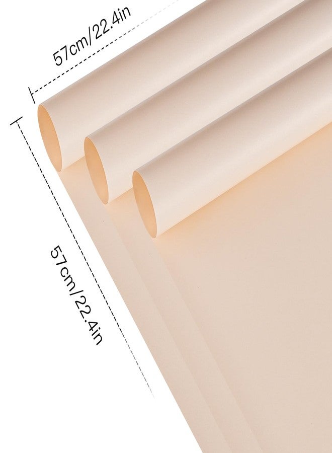 RUSPEPA 20 Sheets Flower Wrapping Paper, Waterproof Floral Bouquet Wrapping Paper, Florist Supplies Packaging for Birthday, Party, Wedding and DIY Crafts - Champagne - Image 2