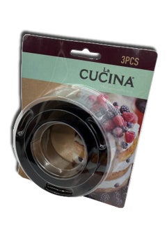 La Cucina Baking Ring Set of 3  - Image 1