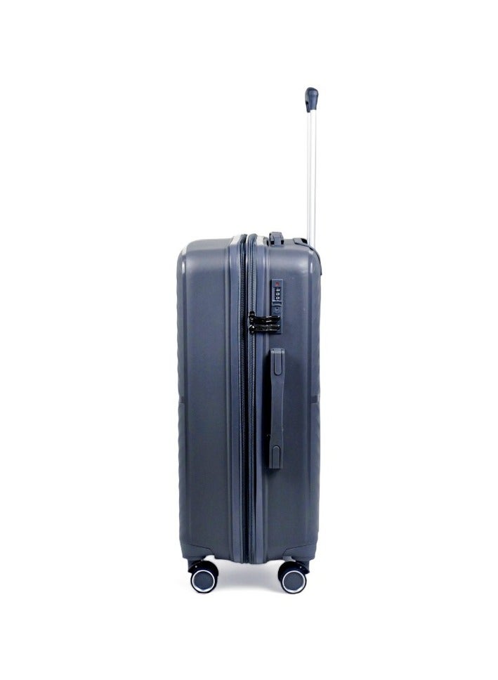 Shihon PP Unbreakable Luggage Set of 3pcs Gray Color - Image 3