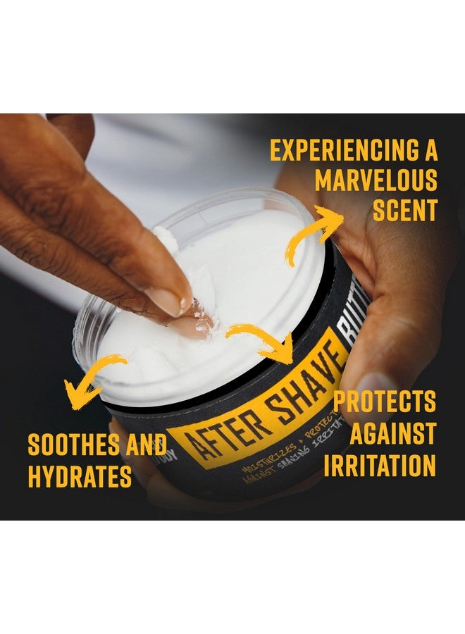 ذا كات بادي زبدة ما بعد الحلاقة للرجال والنساء، مرطب مع حماية من نتوءات الحلاقة، بندق الساحرة، زبدة الشيا، الزنجبيل ولحاء الصفصاف، 8 أونصة سائلة - Image 1