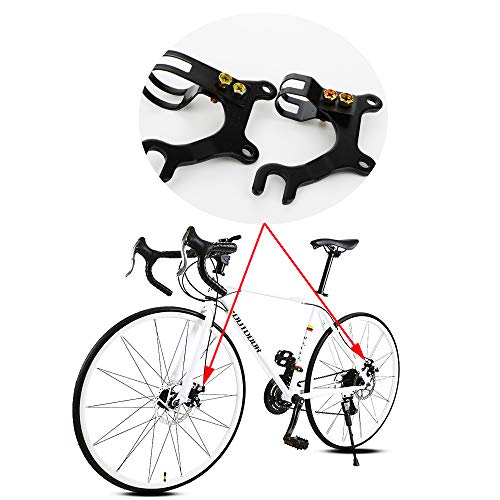 DQITJ 2 Pack Brake Bracket Adapter MTB Bicycle Mounting Holder 20mm and 31.8mm Disc Brake Bracket Bicycle Components (160mm) - Image 3