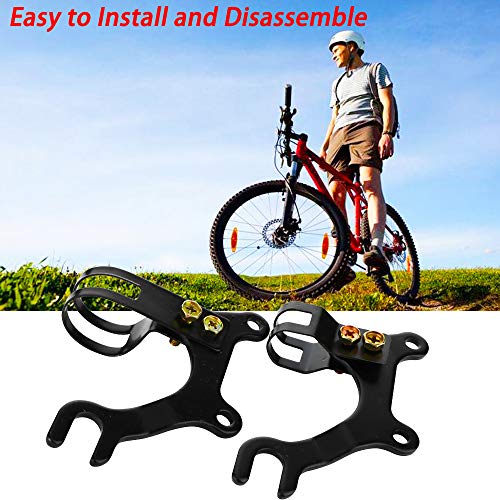 DQITJ 2 Pack Brake Bracket Adapter MTB Bicycle Mounting Holder 20mm and 31.8mm Disc Brake Bracket Bicycle Components (160mm) - Image 2