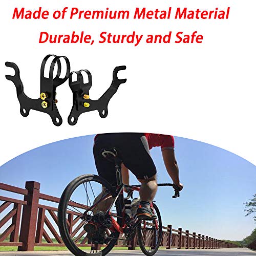 DQITJ 2 Pack Brake Bracket Adapter MTB Bicycle Mounting Holder 20mm and 31.8mm Disc Brake Bracket Bicycle Components (160mm) - Image 4