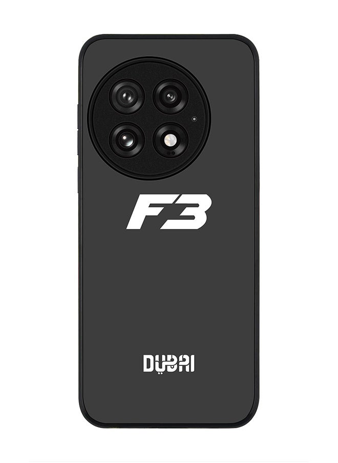 Stylizedd - For OnePlus 13 5G Case,Slim fit Camera Protection, Shockproof Thin Phone cover  -  Faz3 Dubai Grey - Image 1