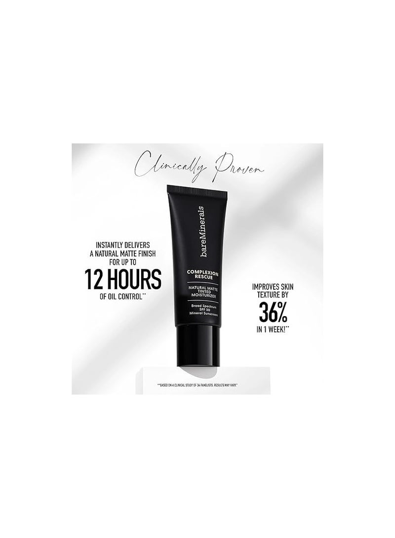 Bare Minerals Complexion Rescue Natural Matte Tinted Mineral Moisturizer SPF30 Chesnut 35ml - Image 3