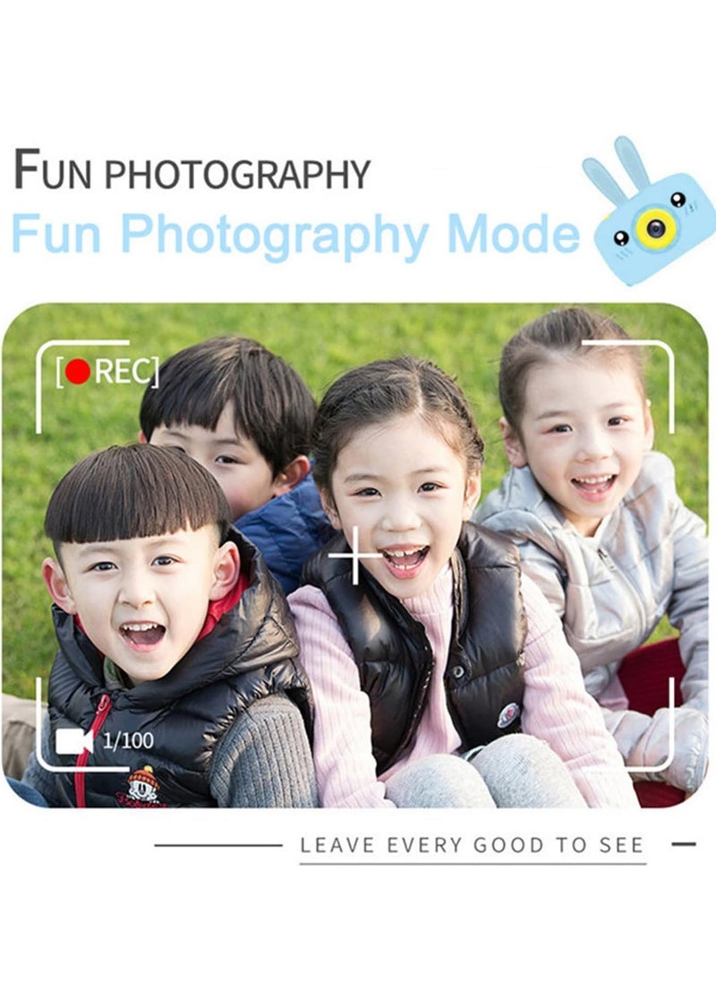 ELTRAZONE Kids Camera, Boys & Girls Toys – 2.0 Inch HD Screen Video Camcorder, Rechargeable Digital Camera for Kids Age 3–10, Fun Photography Modes, Safe Design, Perfect Birthday Gift, Creative Toys for Children, Capture Photos & Videos with HD Quality  - Image 4