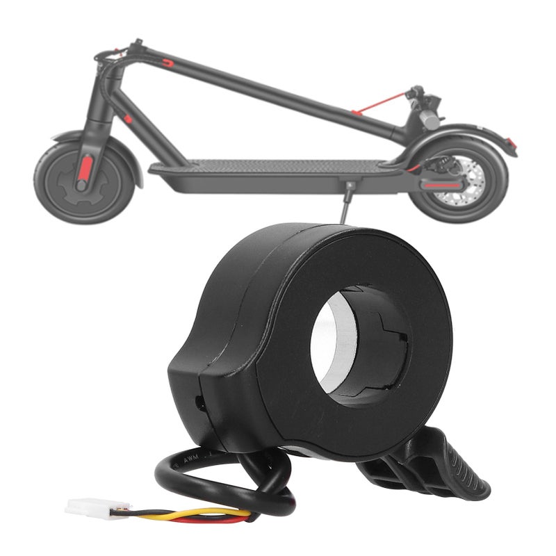 Electric Scooter Accelerator: 5V Hall Sensor DC Drive Motor - Waterproof Non-slip Sturdy ABS Material Finger Throttle Booster for Electric Scooters & Bicycles - Image 5