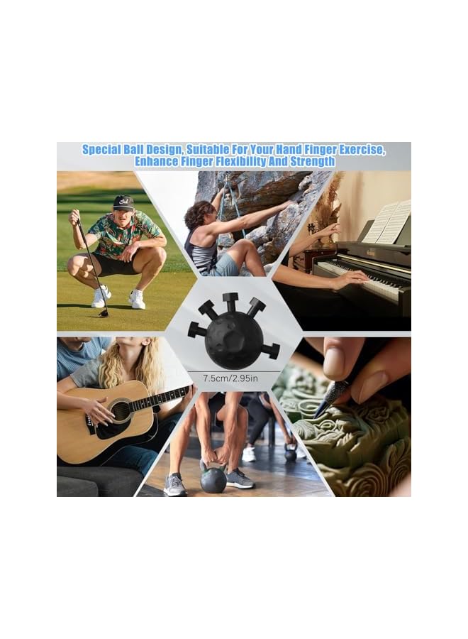 S-TOP Finger Grip Strengthener, Upgrade Hand Gripper Strengthener, New Hand Grip Strengthener Finger Exerciser Gripper Tool, Silicone Grip Strength Trainer, Adjustable Hand Grip Strengthener - Image 5