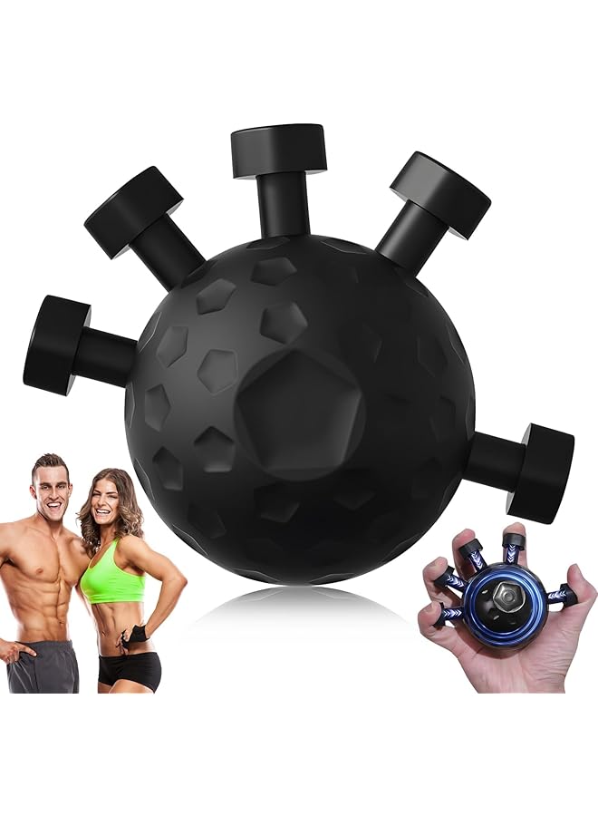 S-TOP Finger Grip Strengthener, Upgrade Hand Gripper Strengthener, New Hand Grip Strengthener Finger Exerciser Gripper Tool, Silicone Grip Strength Trainer, Adjustable Hand Grip Strengthener - Image 1