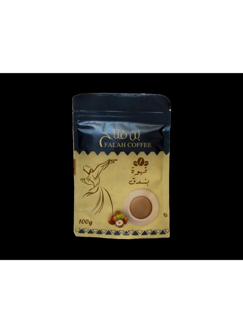 Falah Coffee hazelnut coffee 100 Gm 