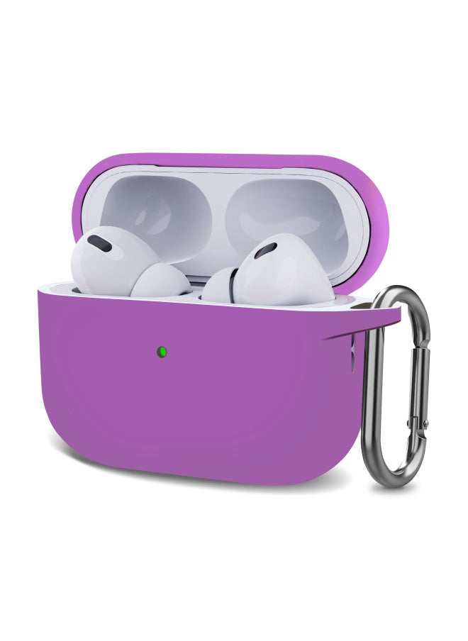 Generic - Silicone Protective Case For Apple Airpods Pro2 Bluetooth Earphones Compatible With C Port 2022 2023 Models Universal Style-Color:Noctilucent-Applicable Model:airpods Pro 2 - Image 1