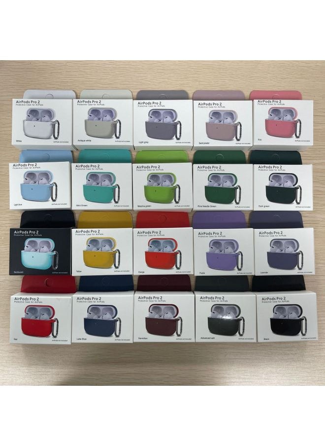 Generic - Silicone Protective Case For Apple Airpods Pro2 Bluetooth Earphones Compatible With C Port 2022 2023 Models Universal Style-Color:Noctilucent-Applicable Model:airpods Pro 2 - Image 1