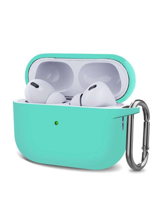 Generic - Silicone Protective Case For Apple Airpods Pro2 Bluetooth Earphones Compatible With C Port 2022 2023 Models Universal Style-Color:Noctilucent-Applicable Model:airpods Pro 2 - Image 1