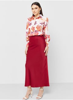 ELLA Satin Tube Skirt  - Image 4