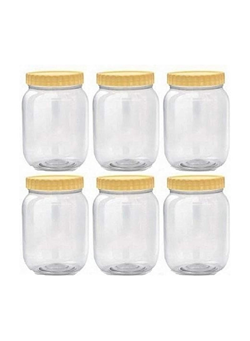 SUNPET Leakproof 500ml Round Container Pack of 6pcs - Image 1