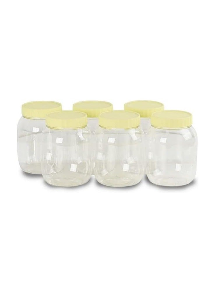 SUNPET Leakproof 500ml Round Container Pack of 6pcs - Image 2