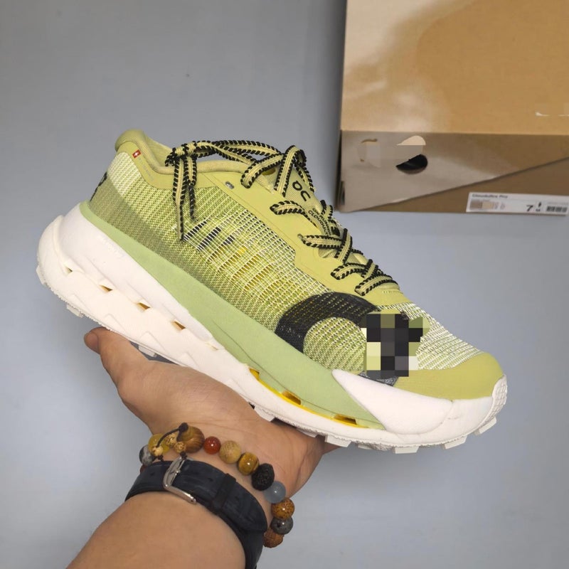 ON Breathable Low-Top Running Trainers with Cushioned Thick Sole for Men and Women - Image 2