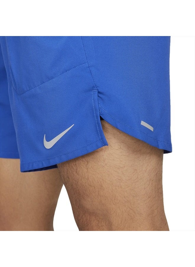Dri-FIT Stride Men's 7" 2-in-1 Running Shorts (as1, Alpha, l, Regular, Regular, Game Royal/Black/Black)