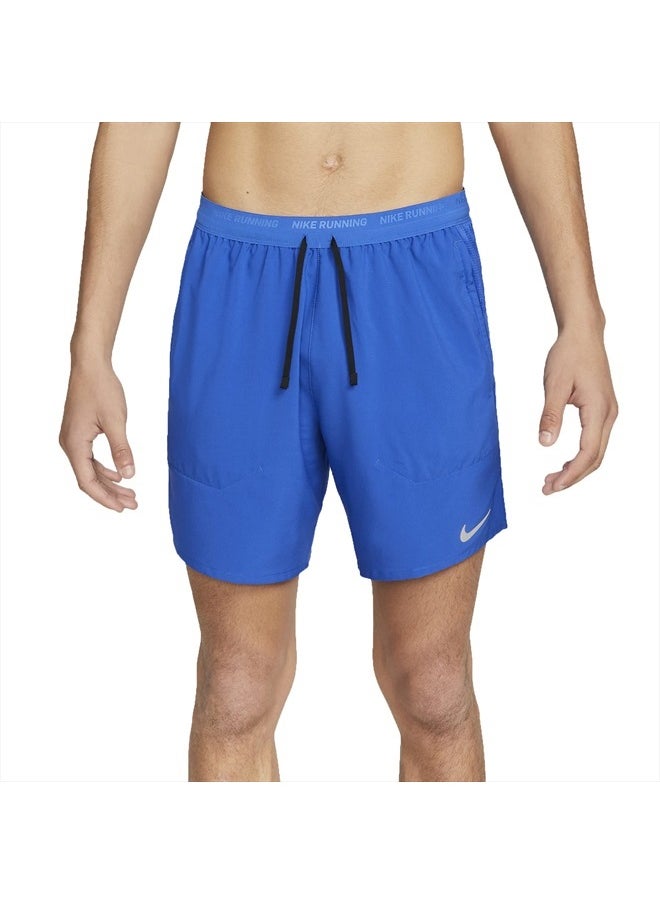 Dri-FIT Stride Men's 7" 2-in-1 Running Shorts (as1, Alpha, l, Regular, Regular, Game Royal/Black/Black)
