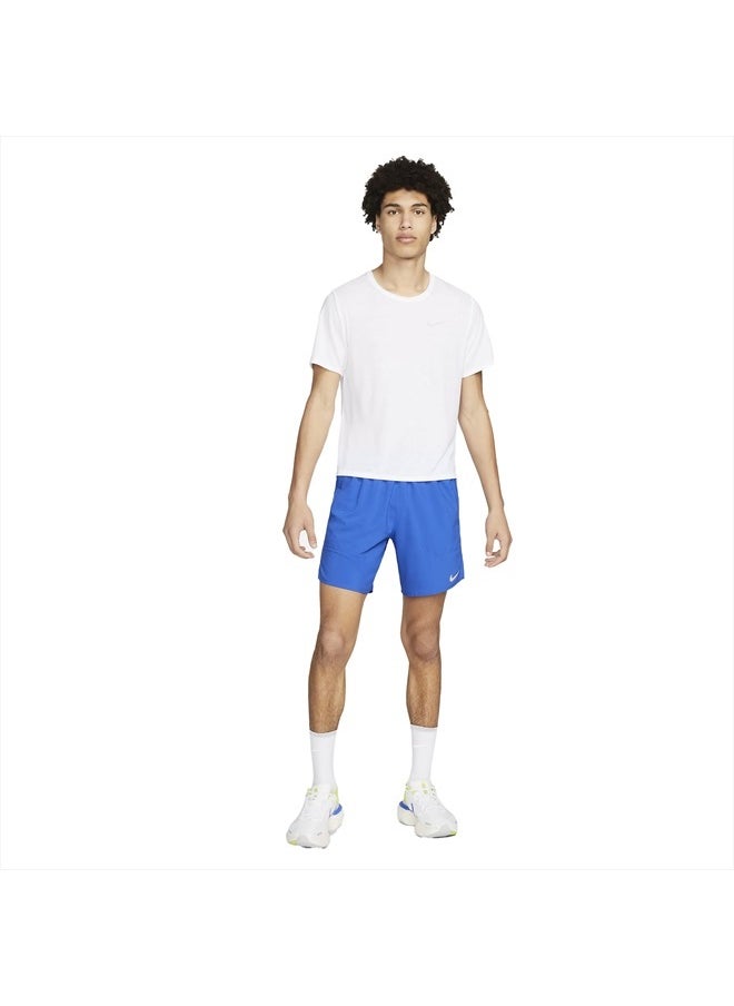 Dri-FIT Stride Men's 7" 2-in-1 Running Shorts (as1, Alpha, l, Regular, Regular, Game Royal/Black/Black)