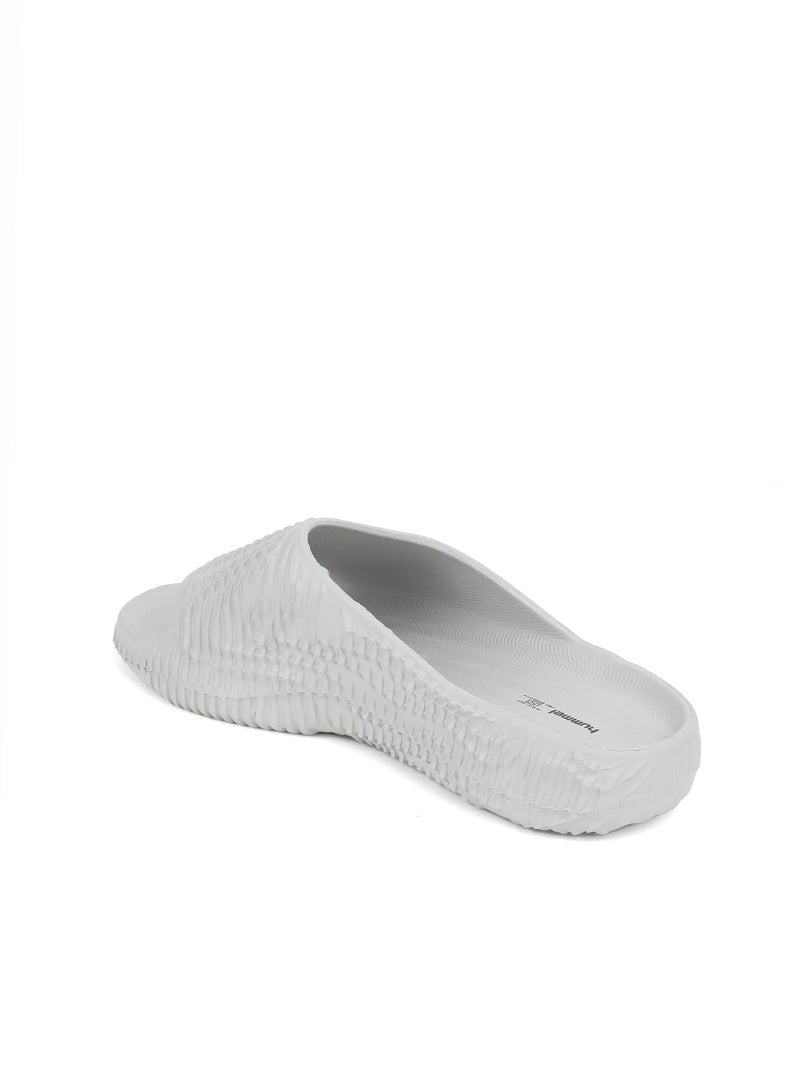 hummel ZIG ZAG SOFT Men's Classic Ultra Soft Sliders/Slippers with Cushion FootBed for Adult Comfortable & Light Weight Stylish & Waterproof & Everyday Flip Flops & Chappals for Gents/Boys - Image 3