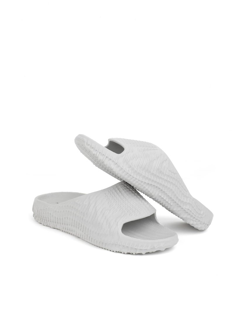 hummel ZIG ZAG SOFT Men's Classic Ultra Soft Sliders/Slippers with Cushion FootBed for Adult Comfortable & Light Weight Stylish & Waterproof & Everyday Flip Flops & Chappals for Gents/Boys - Image 1