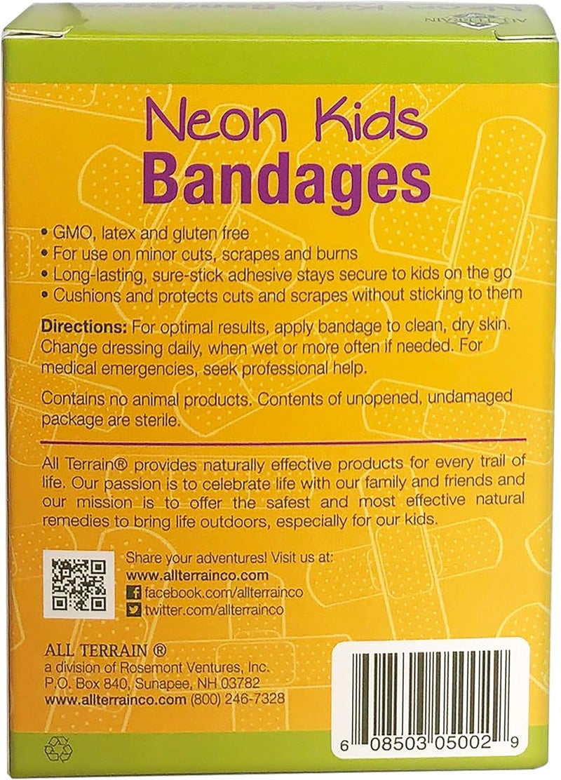 All Terrain Kids Neon Bandages - 20 Count - Image 3