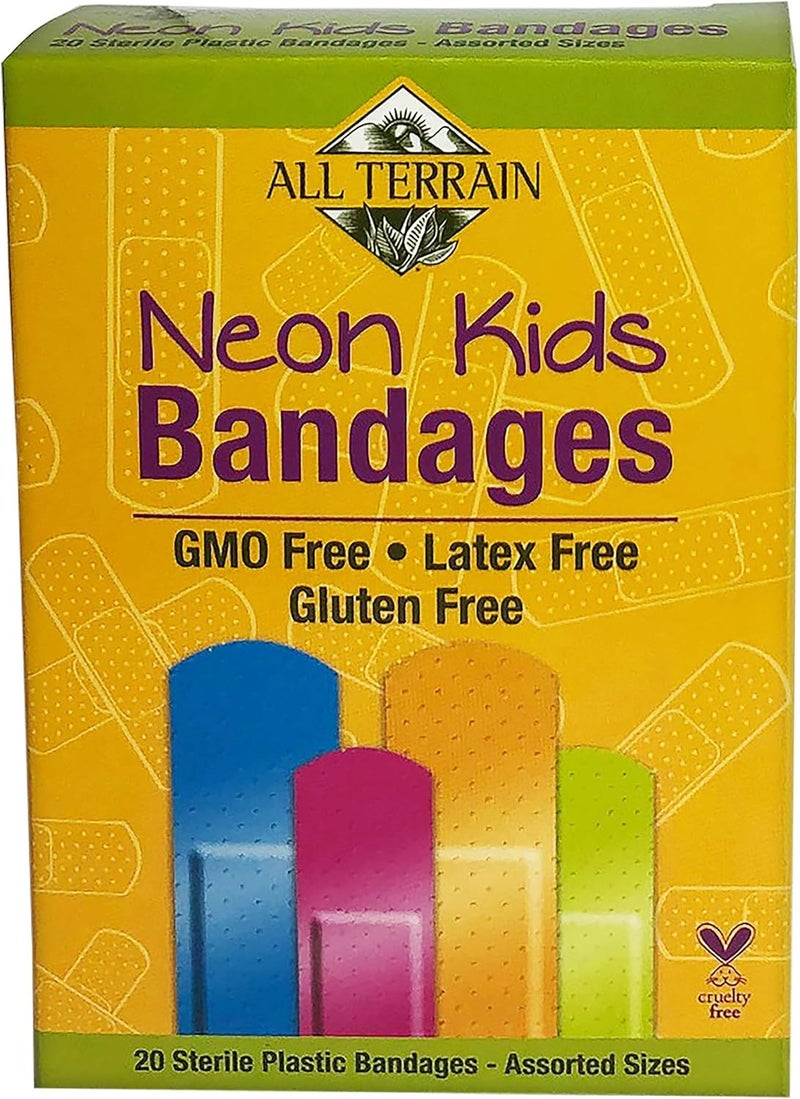 All Terrain Kids Neon Bandages - 20 Count - Image 1
