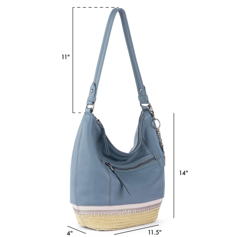 The Sak Sequoia Hobo Bag - Premium Large Leather Women's Handbag for Everyday & Travel - Durable Purse With Zipper Pocket - Image 2