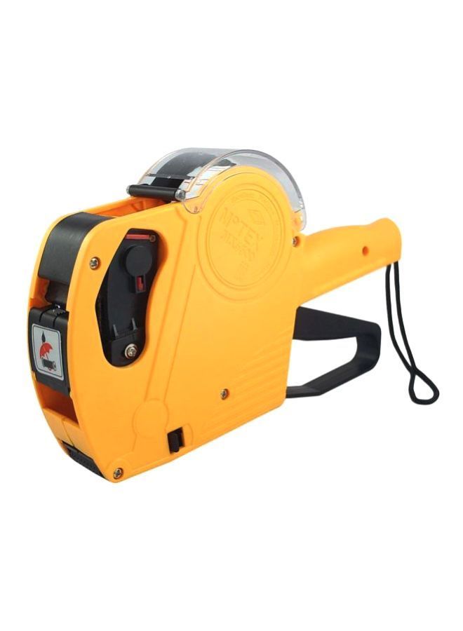 NIBEMINENT 8 Digits Price Labeling Device Yellow/Black