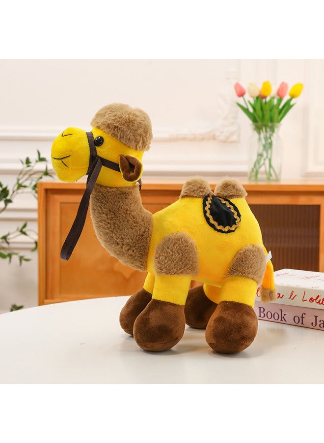 Simulation Desert Camel Plush Toy Doll Dunhuang Camel Doll Tourist Gifts Decoration Specialty Logo