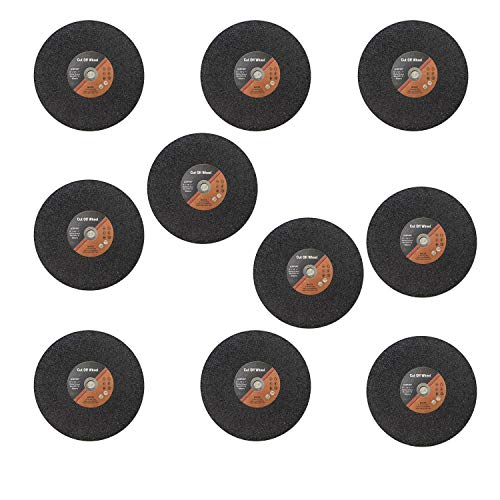 MinCHI257 14-Inch Cut-Off Wheel,10-Pack,14 Inch Abrasive Cut Off Blades Metal Cutting,Chop Saw Blades 14 Inches - Image 2
